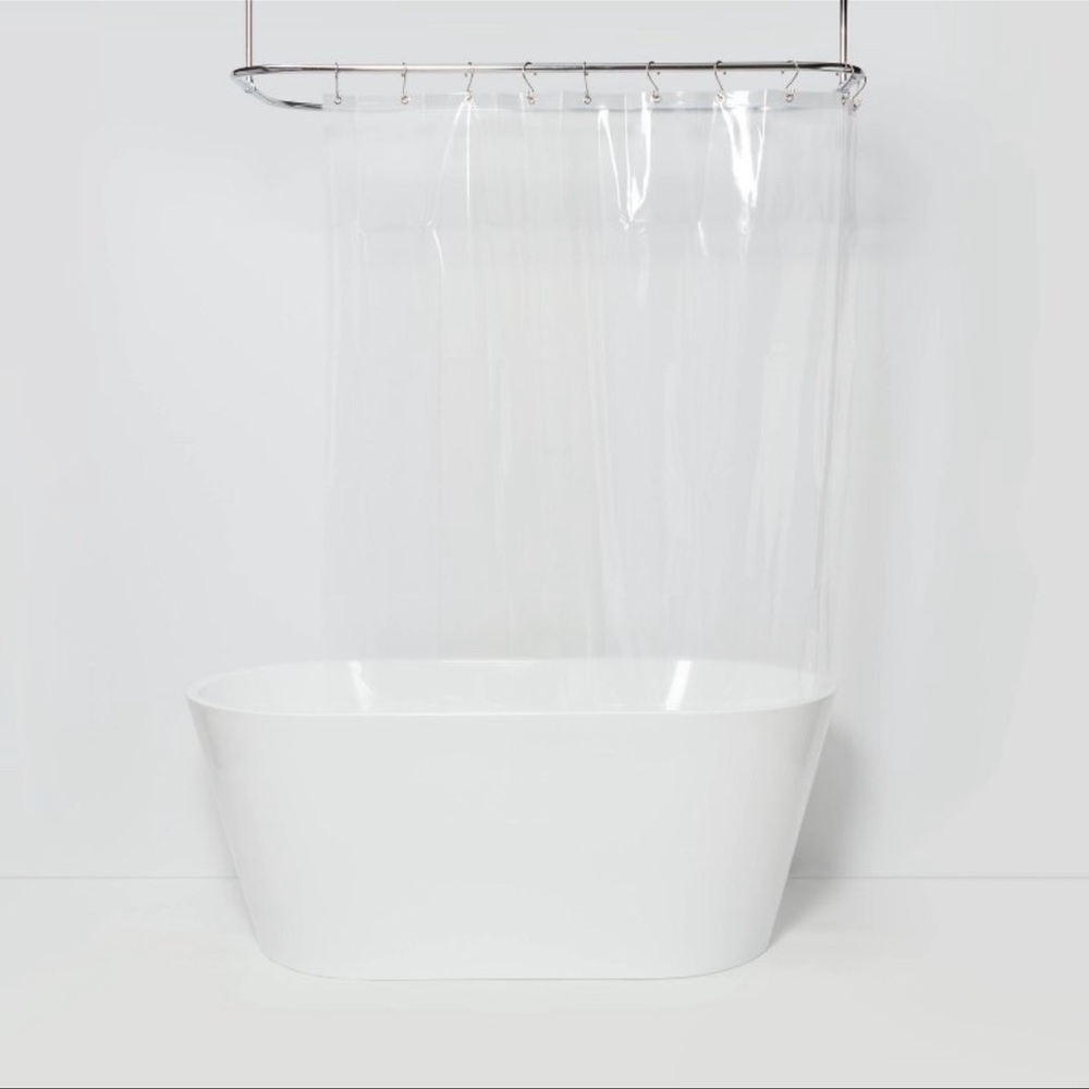 Made by Design Stall Size Clear Shower Liner (or free with other home purchase)